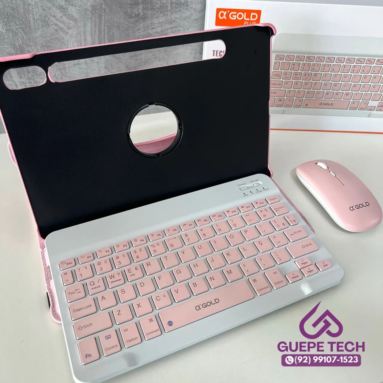 Capa Com Teclado - Tablet S9 11 Polegadas