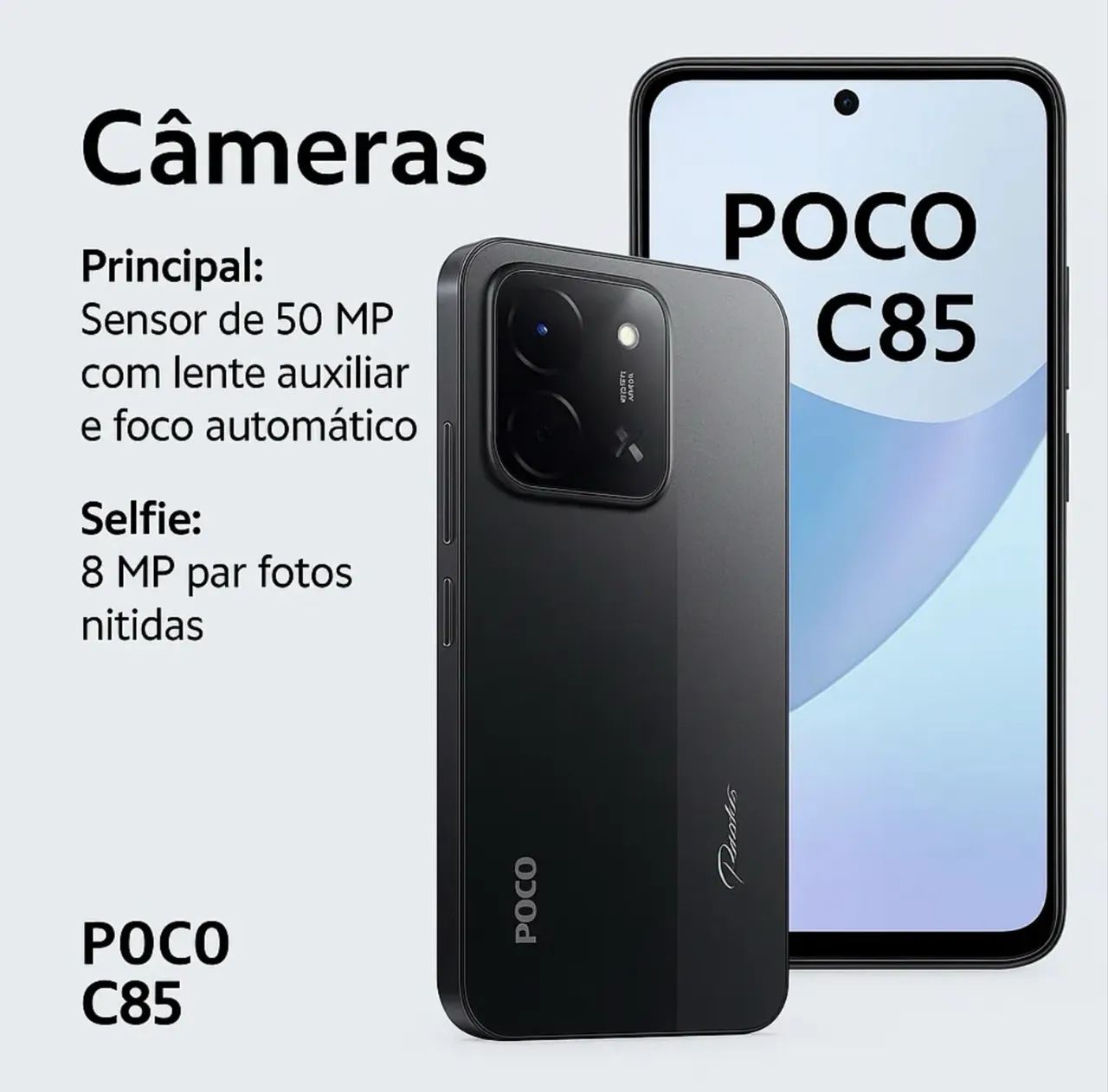 Poco c85 6GB/128GB SIMフリー　ブラック POCO C85 6GB/128GB Black - Xiaomi Store Ireland