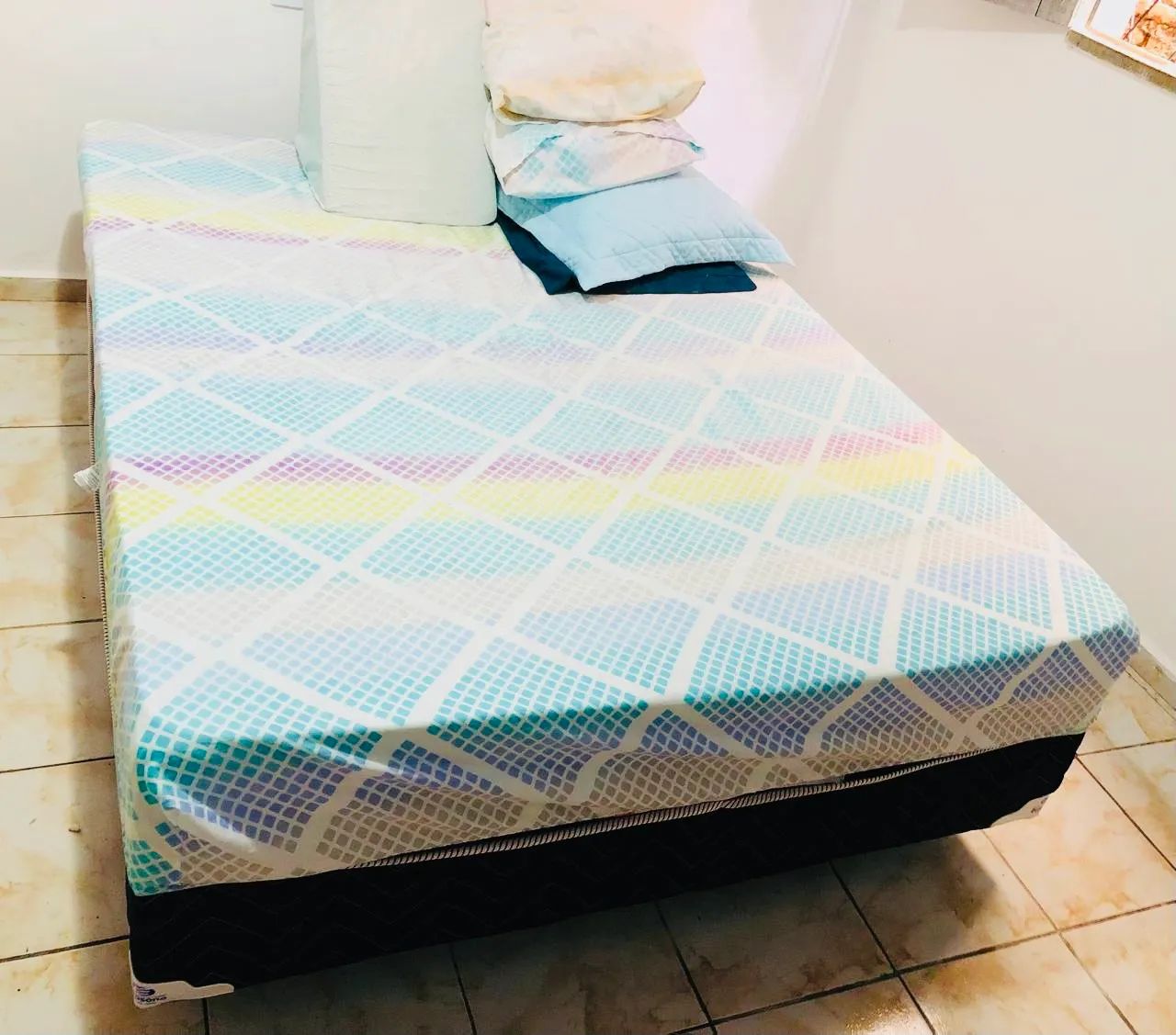 Cama Box Queen Ortopédica 