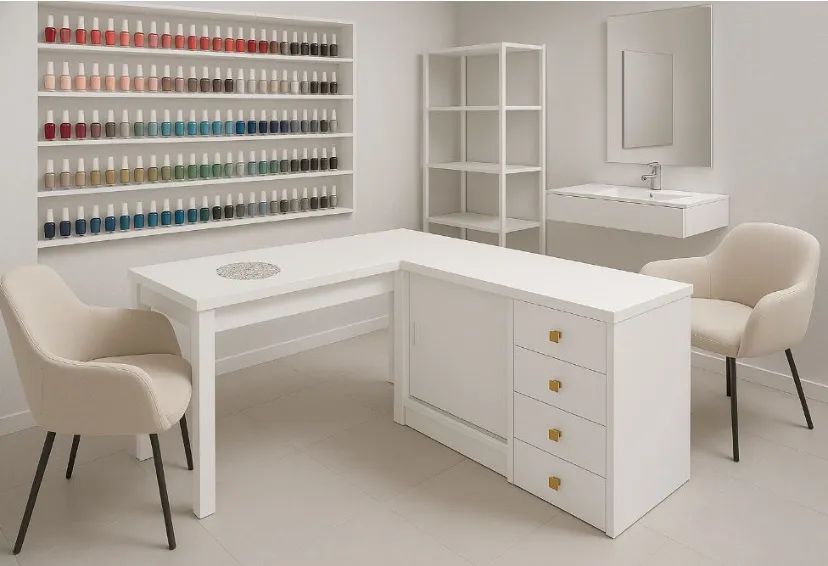 Mesas Nails design/ Carrinhos Auxiliares  - Foto 4