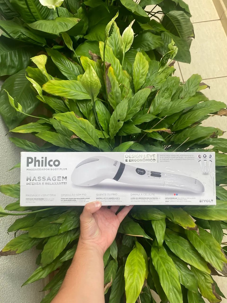 Massageador Corporal Philco Quente/Frio Bivolt LACRADO