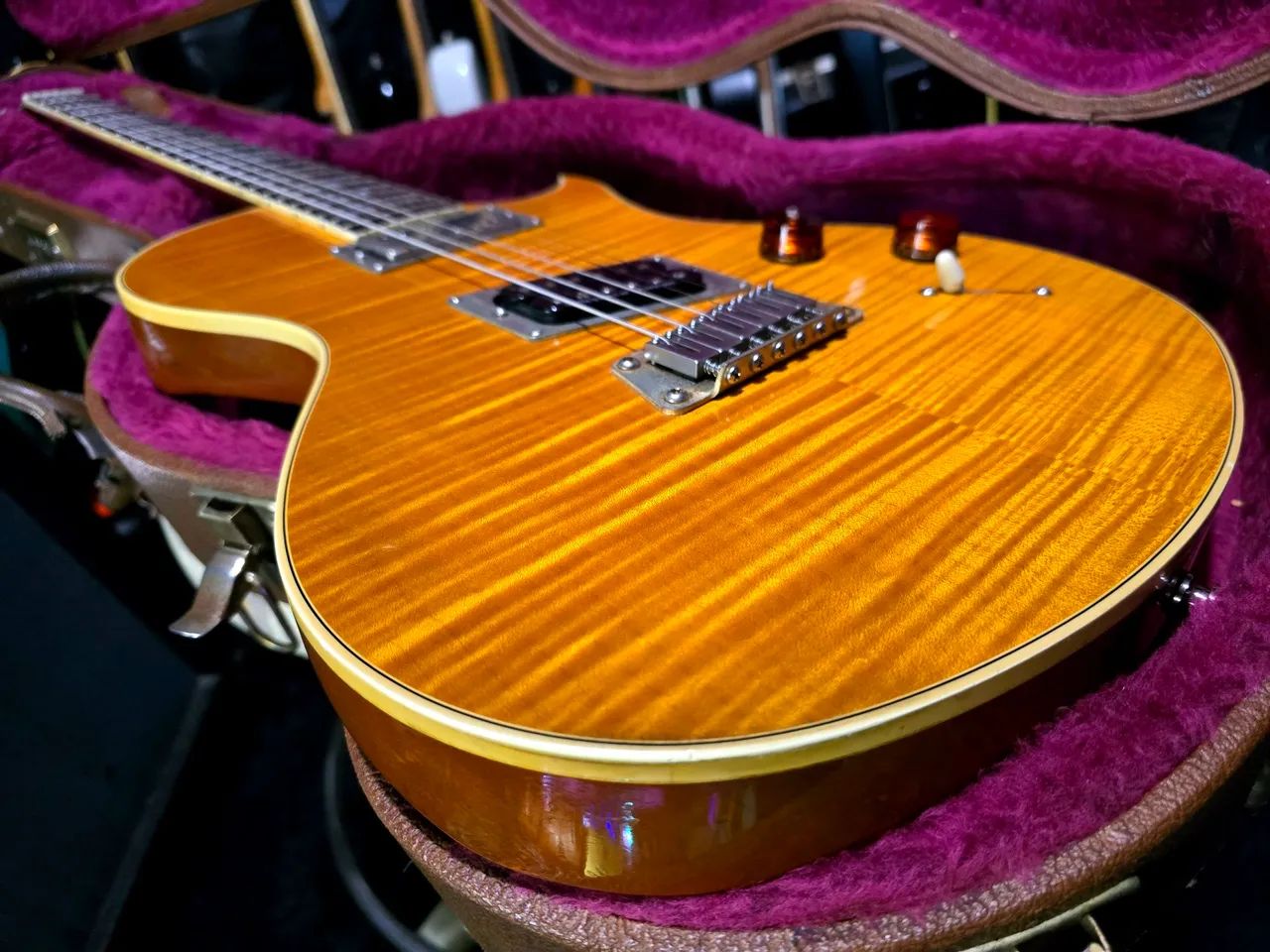 Gibson Les Paul Nighthawk Standard St-2 Trans Amber 1994 /ñ