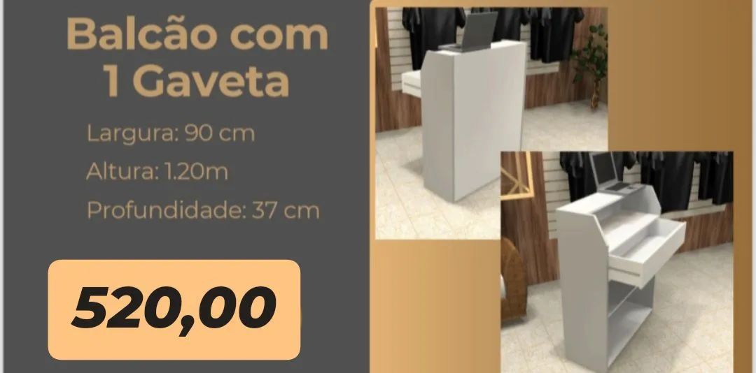 Balcao para loja  - Foto 2