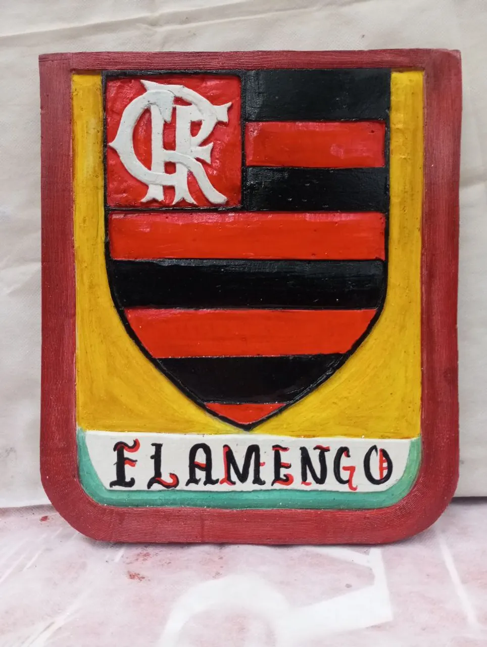 Placa Decorativa Flamengo