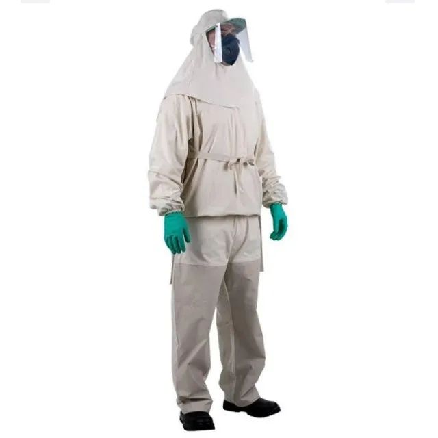 Conjunto Macacão de Segurança Roupa de Proteção EPI Agrícola Pulverização Aplicação - Foto 2