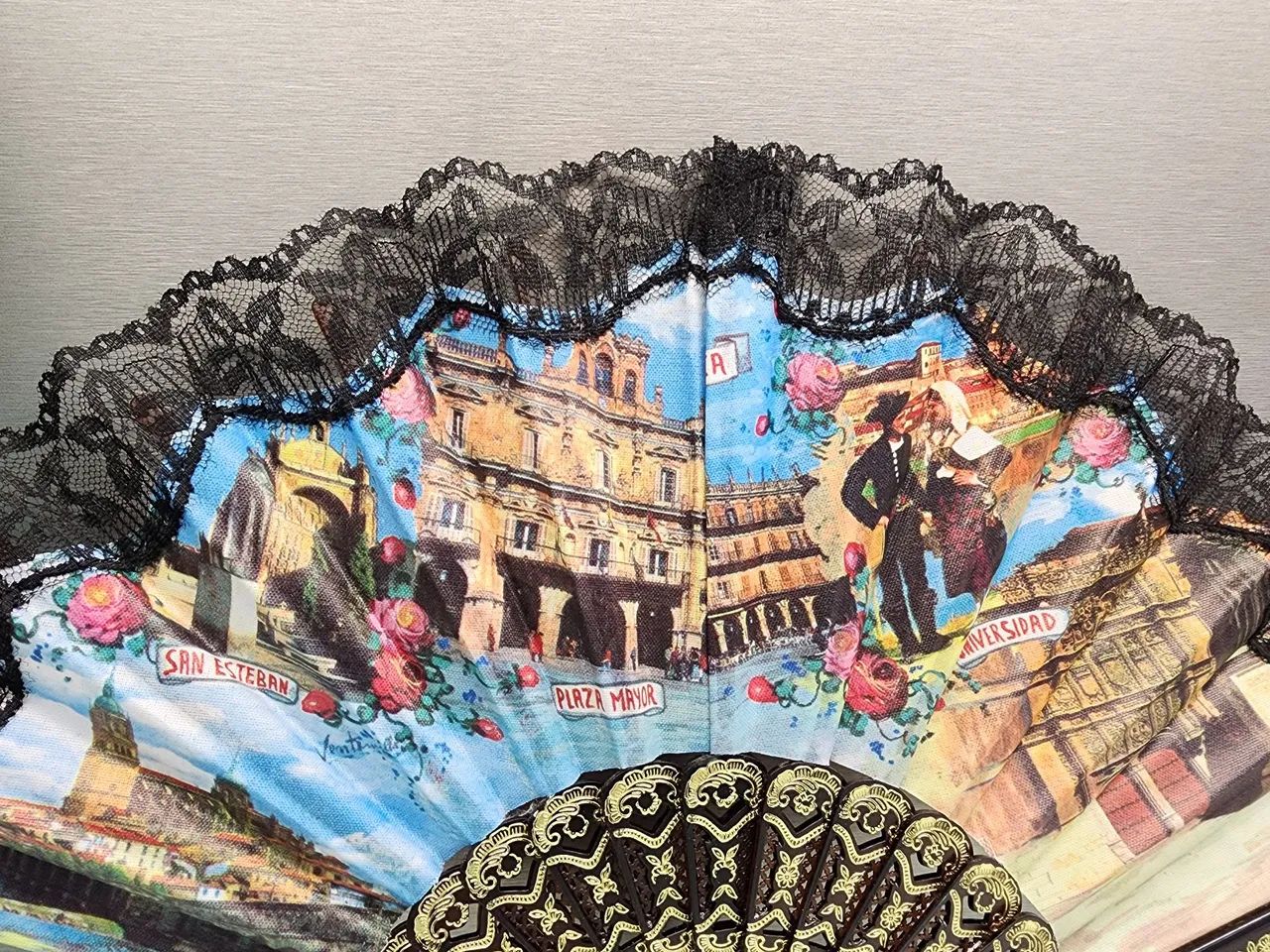 Leque vintage da Espanha  - Foto 4