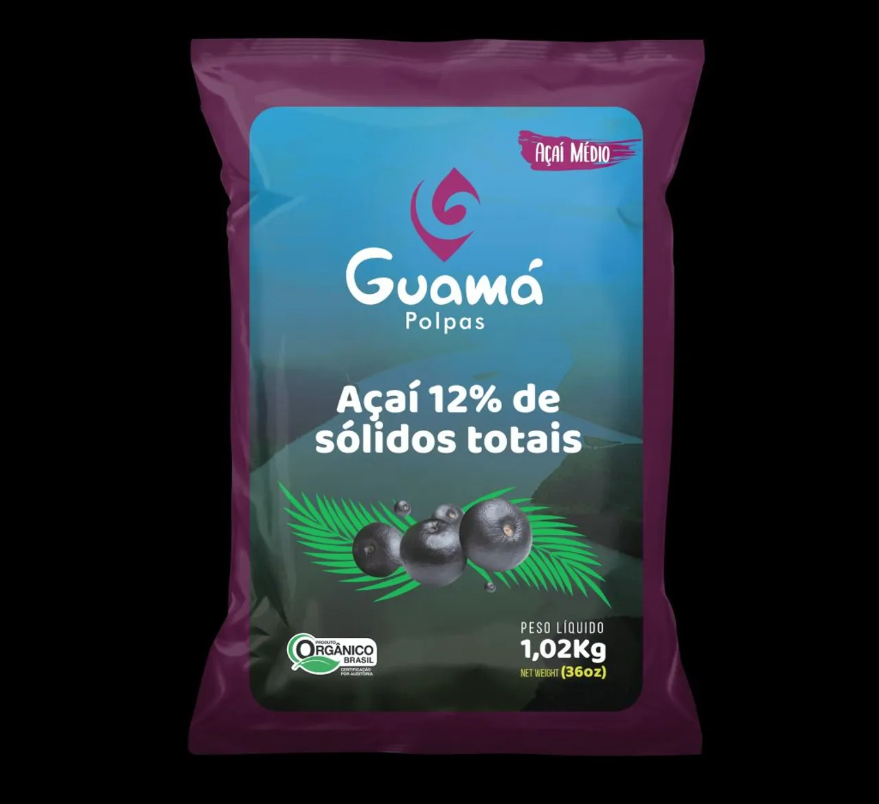 Vendo polpas de açaí puras.
