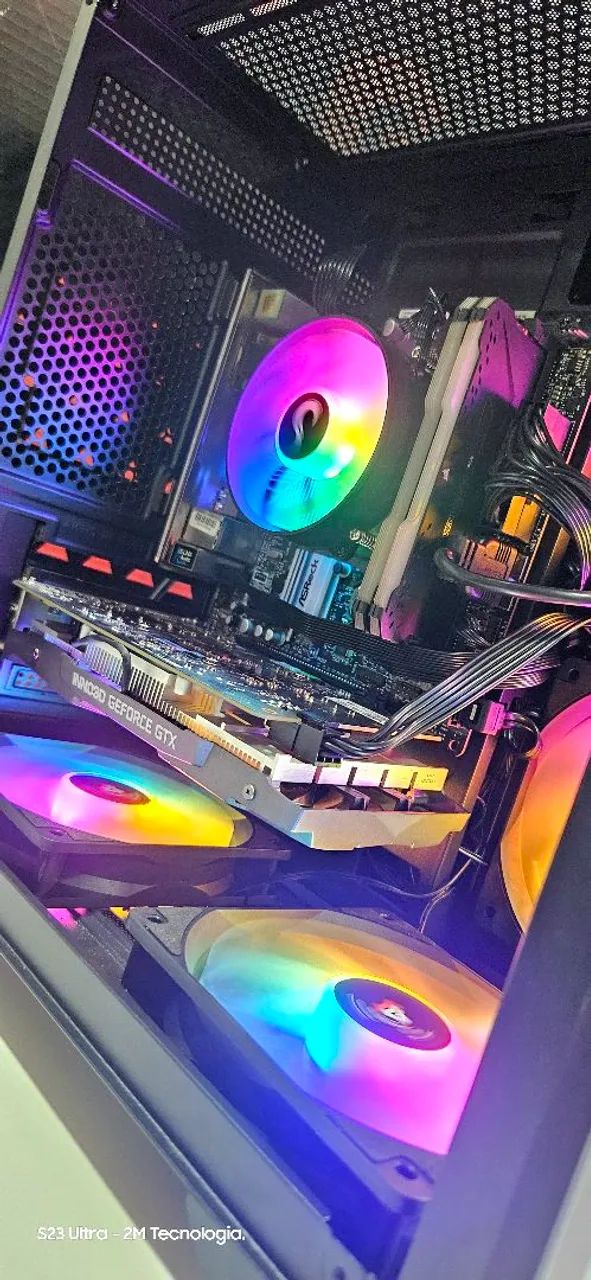 PC Gamer RGB com Placa de Vídeo GeForce GTX - Foto 3
