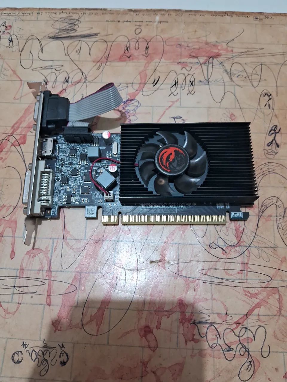 Placa de video GeForce G210 1gb