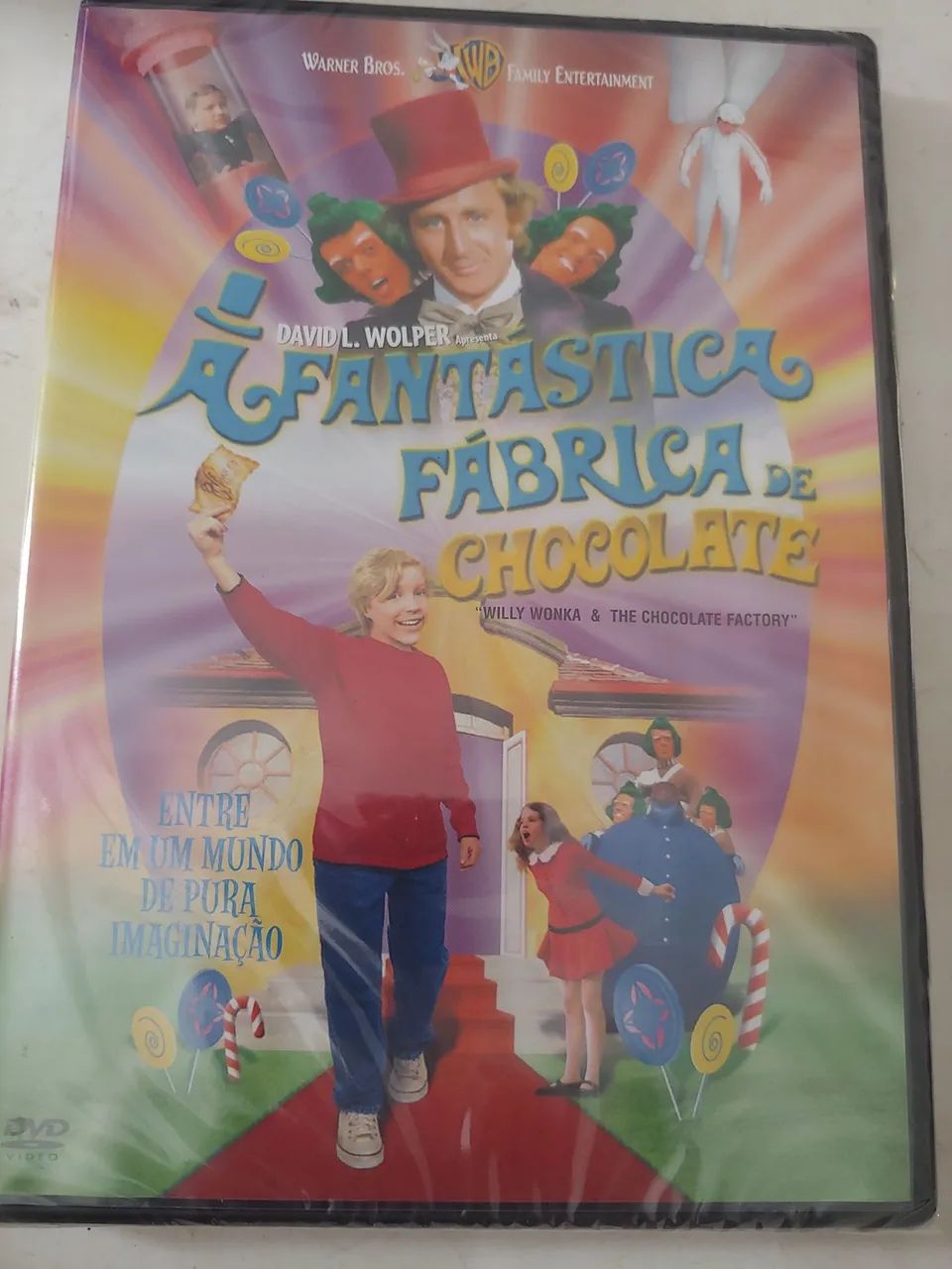 Dvd A Fantástica Fábrica de Chocolates (1972)