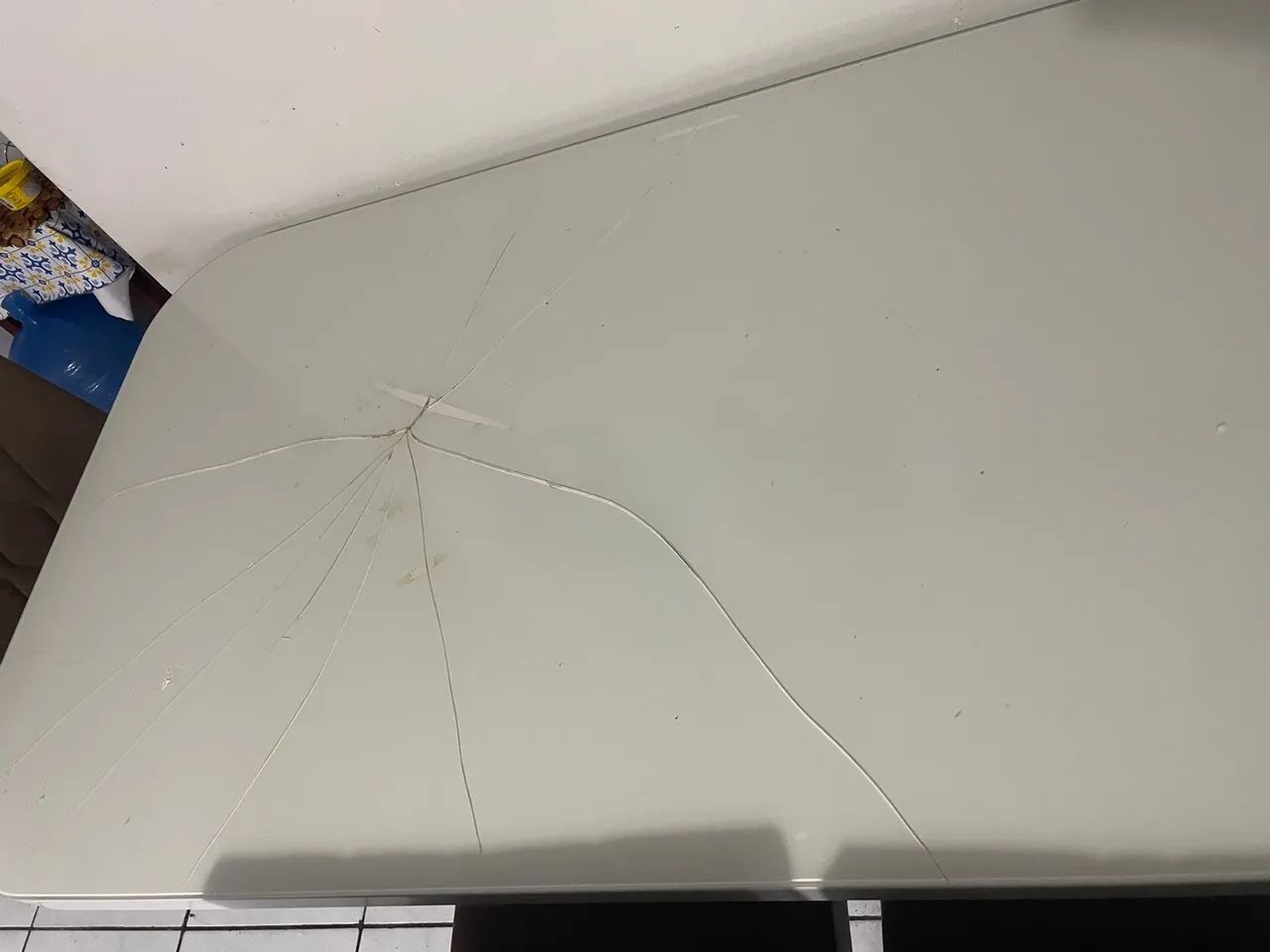 Mesa de jantar branca 4 cadeiras - Foto 2