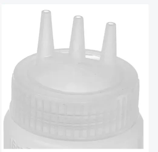 Bisnaga para Molhos 3 bicos 450ML - Foto 5