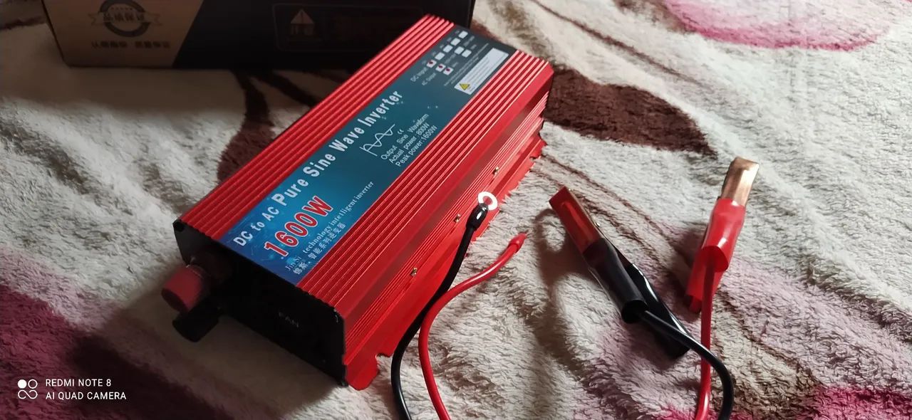Inversor de Energia 1600W Onda Senoidal Pura