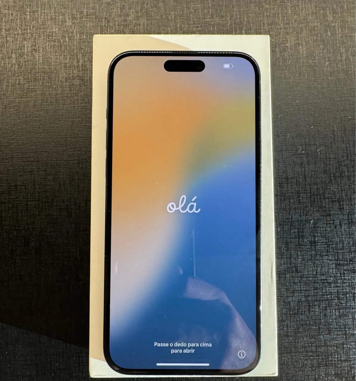 iPhone 15 Plus preto 256GB, em excelente condição, comprado nos EUA