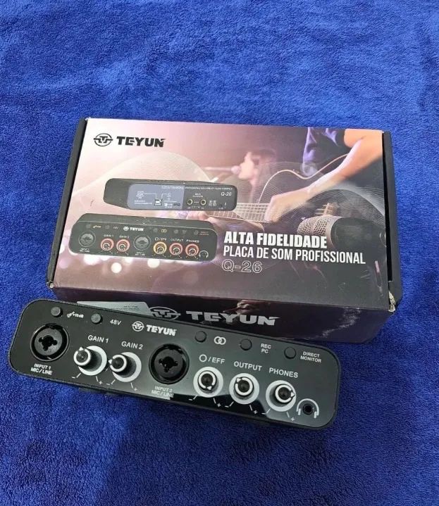 Interface de áudio Teyun Q26 