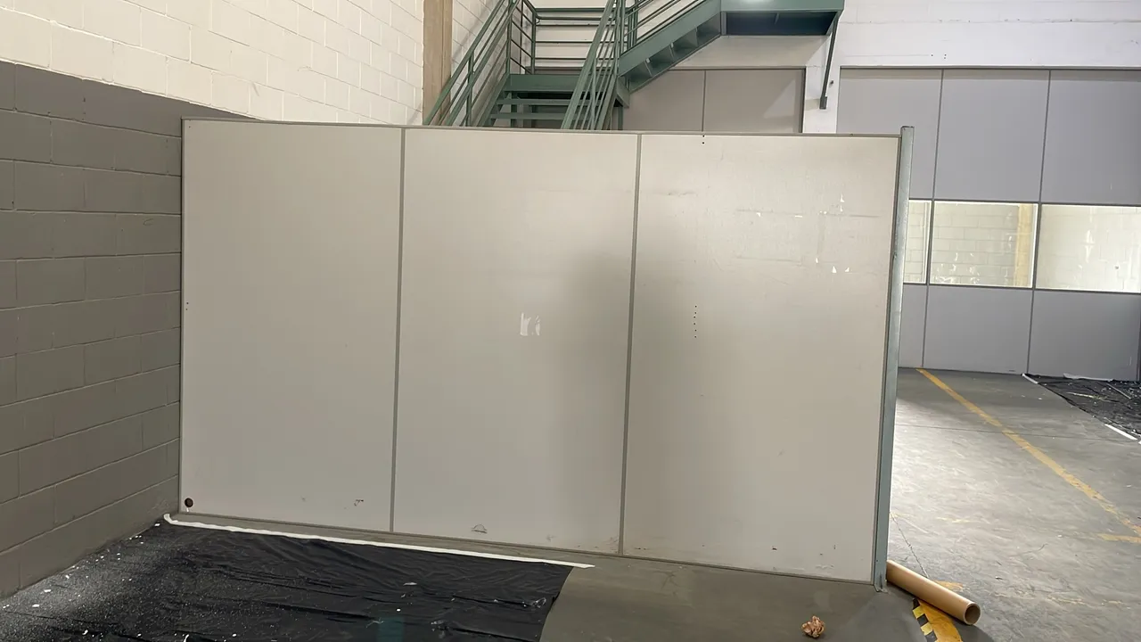 Painel divisória branco
