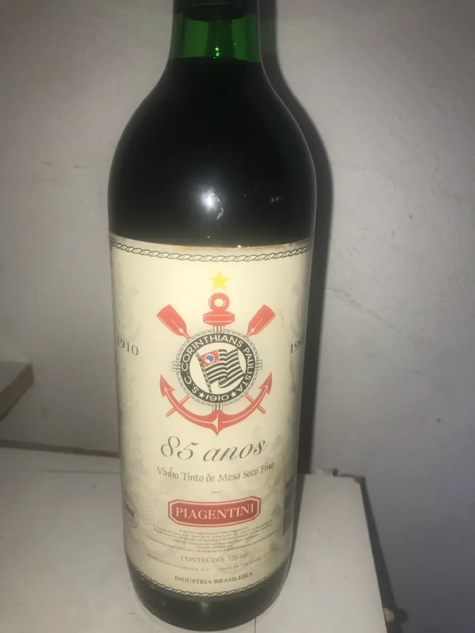 Garrafa de Vinho Corinthians 1995 - Foto 4