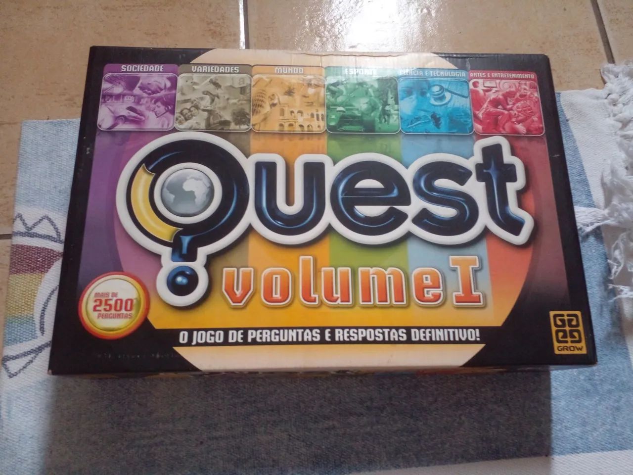 Jogo de Perguntas Quest Volume I - Mais de 2500 Perguntas!