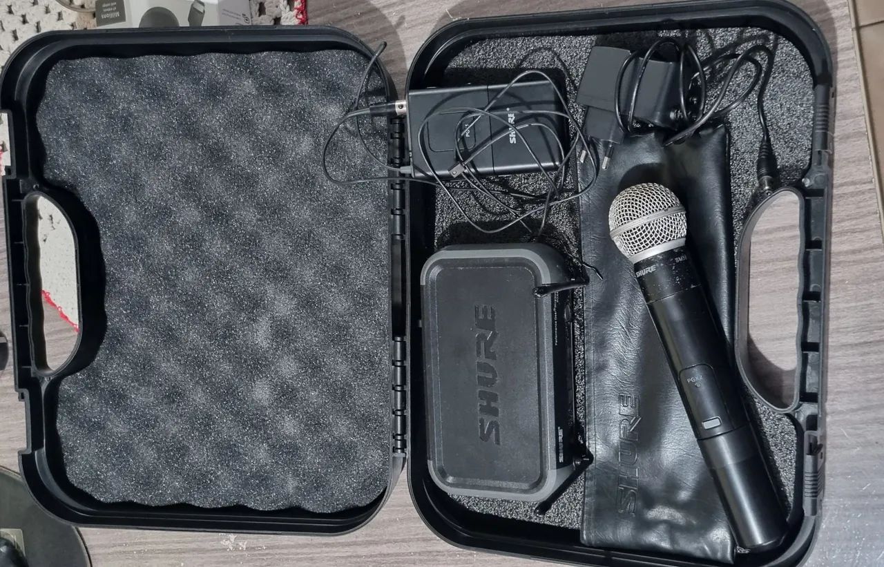 Microfone Sem Fio Shure PGX24/PGX1 - Funcionando Perfeitamente - Foto 2