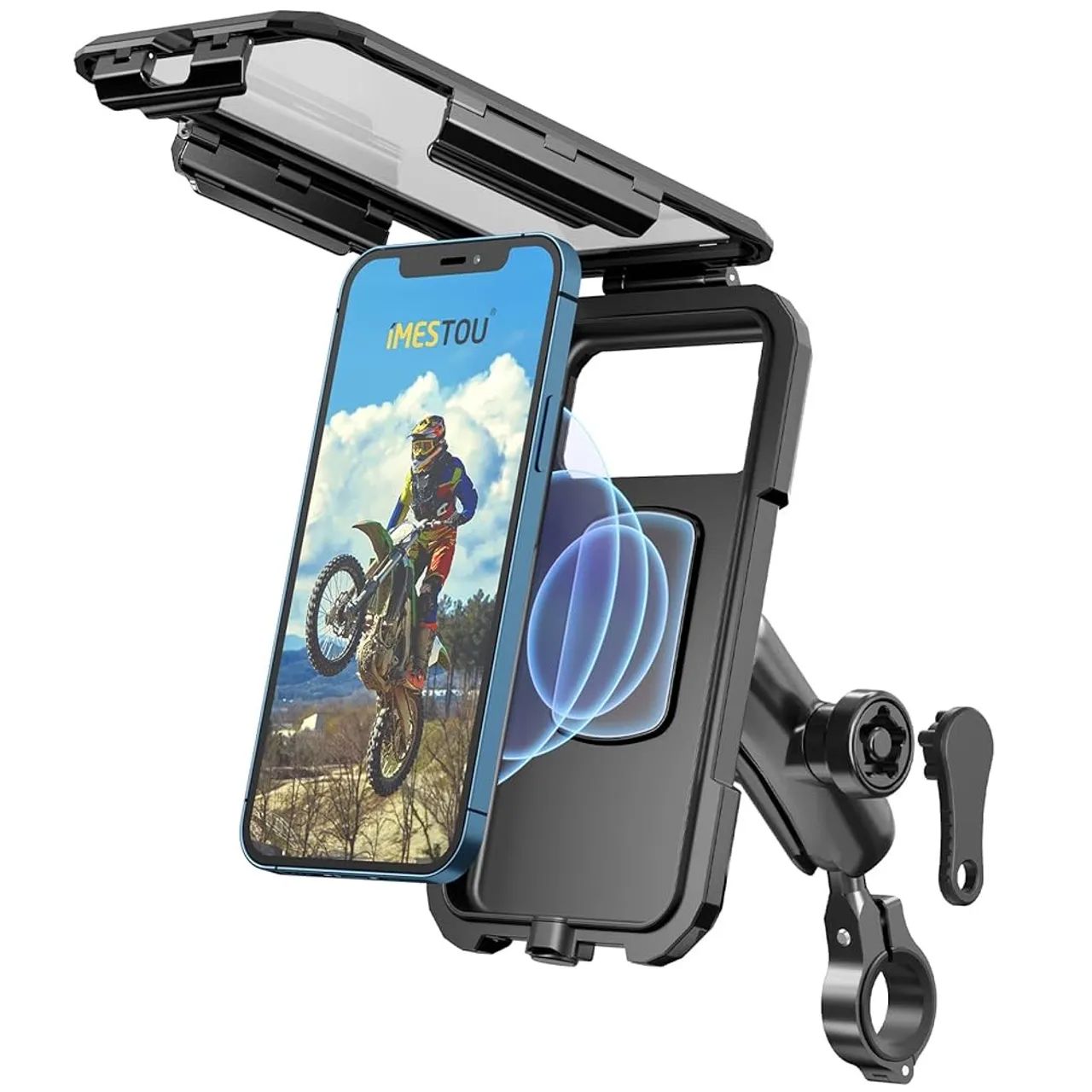 Suporte Impermeável para Celular com Fixação Magnética - Foto 3