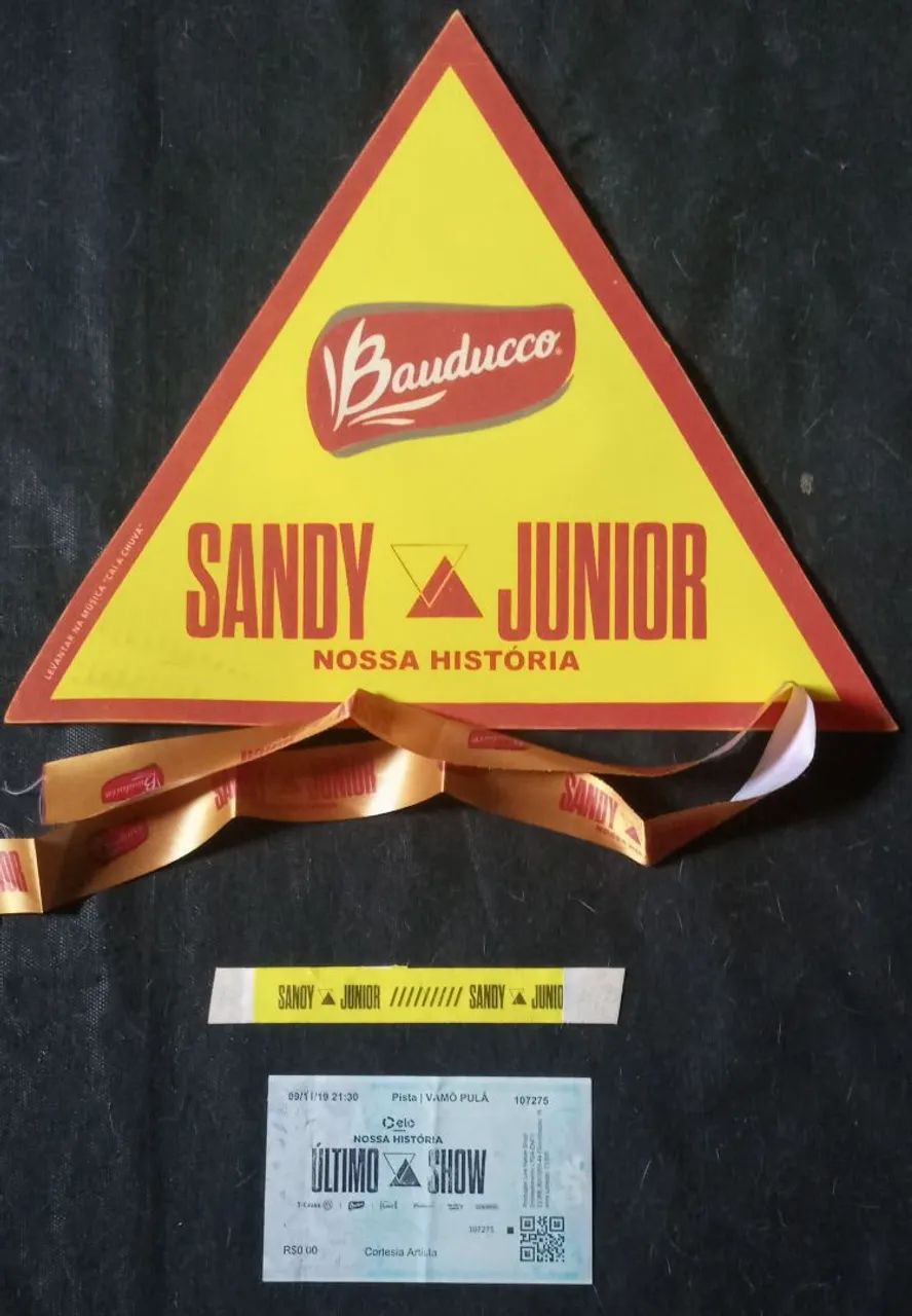 KIT SANDY JUNIOR " NOSSA HISTÓRIA "