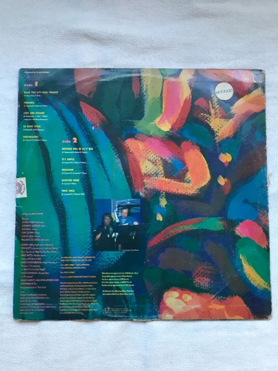 Disco Sarah Vaughan - Brazilian Romance - Foto 4