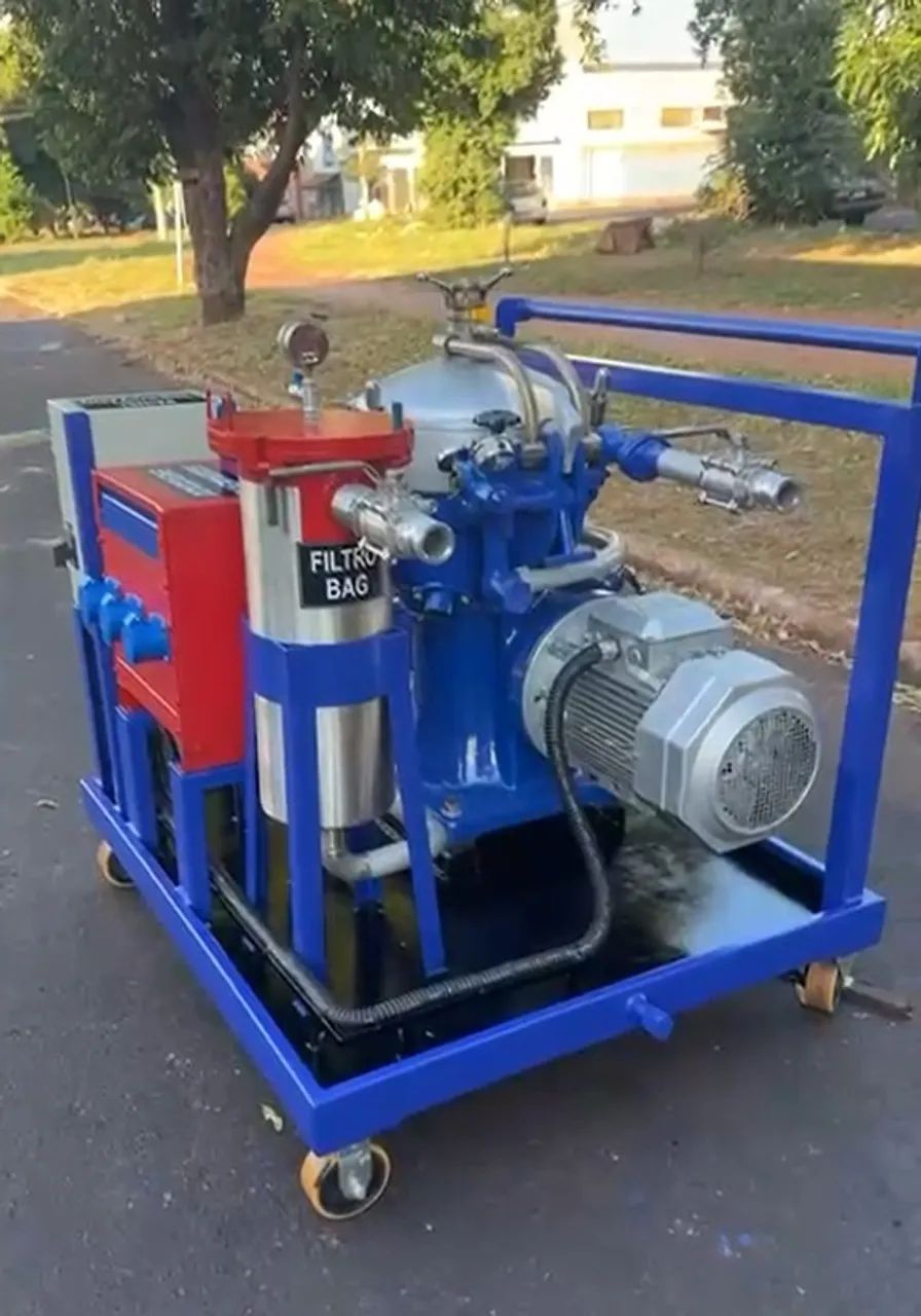 centrifuga alfa laval mab 206, com skid, painel e filtro  REVISADA COM GARANTIA DE 3 MESES - Foto 5