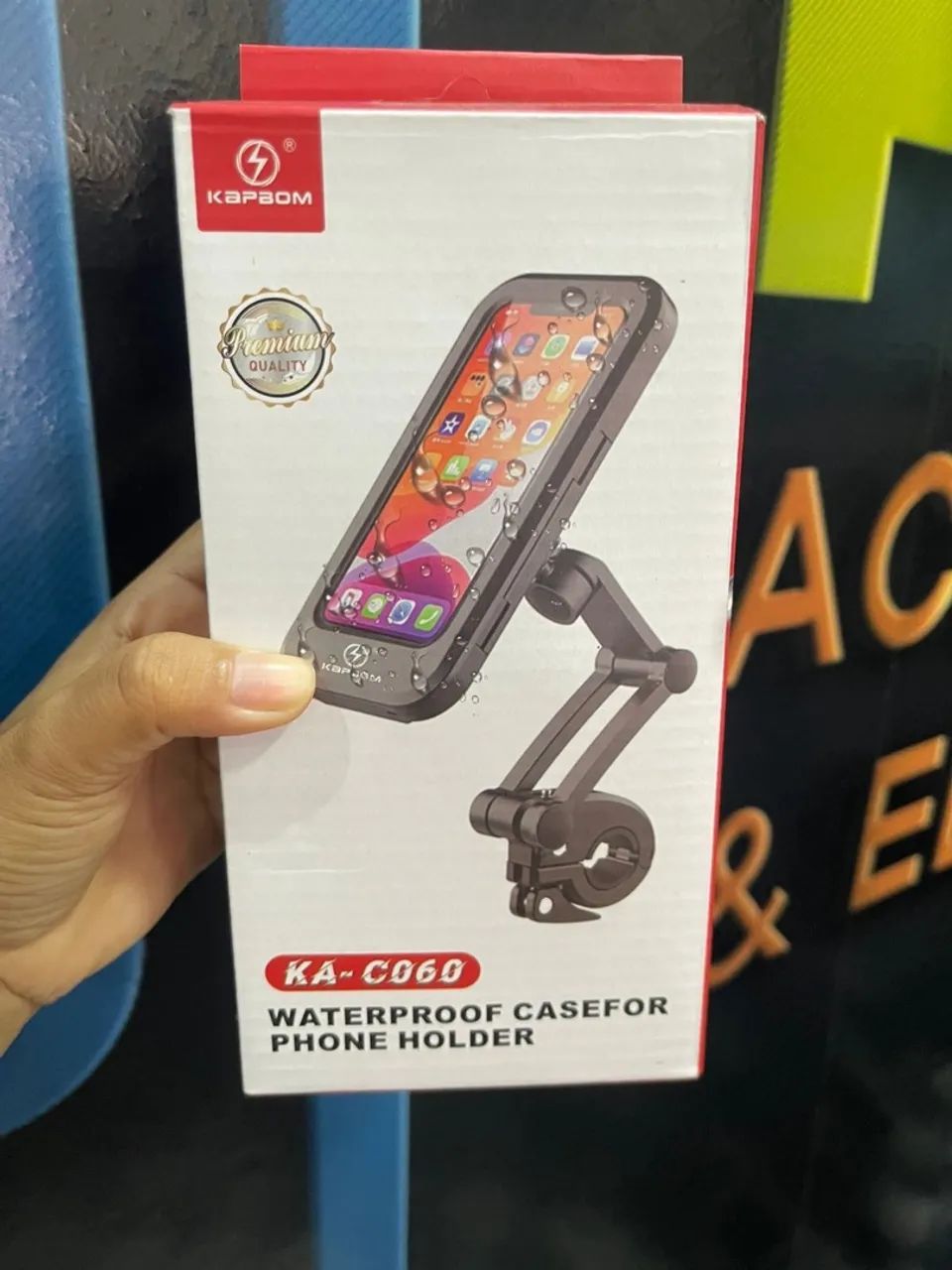 Suporte Impermeável para Celular com Fixação Magnética - Foto 4