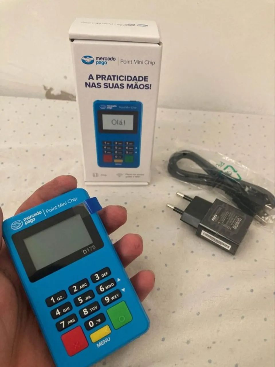 MAQUINA DE CARTÃO POINT MINI CHIP -  PRONTA ENTREGA - Foto 2