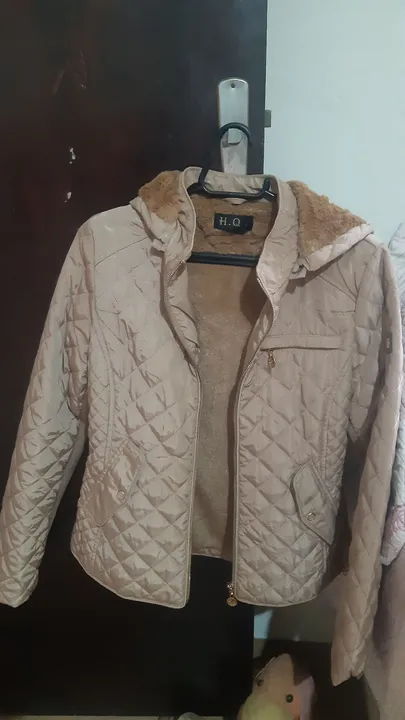 Casaco Feminino Bege - Tamanho M