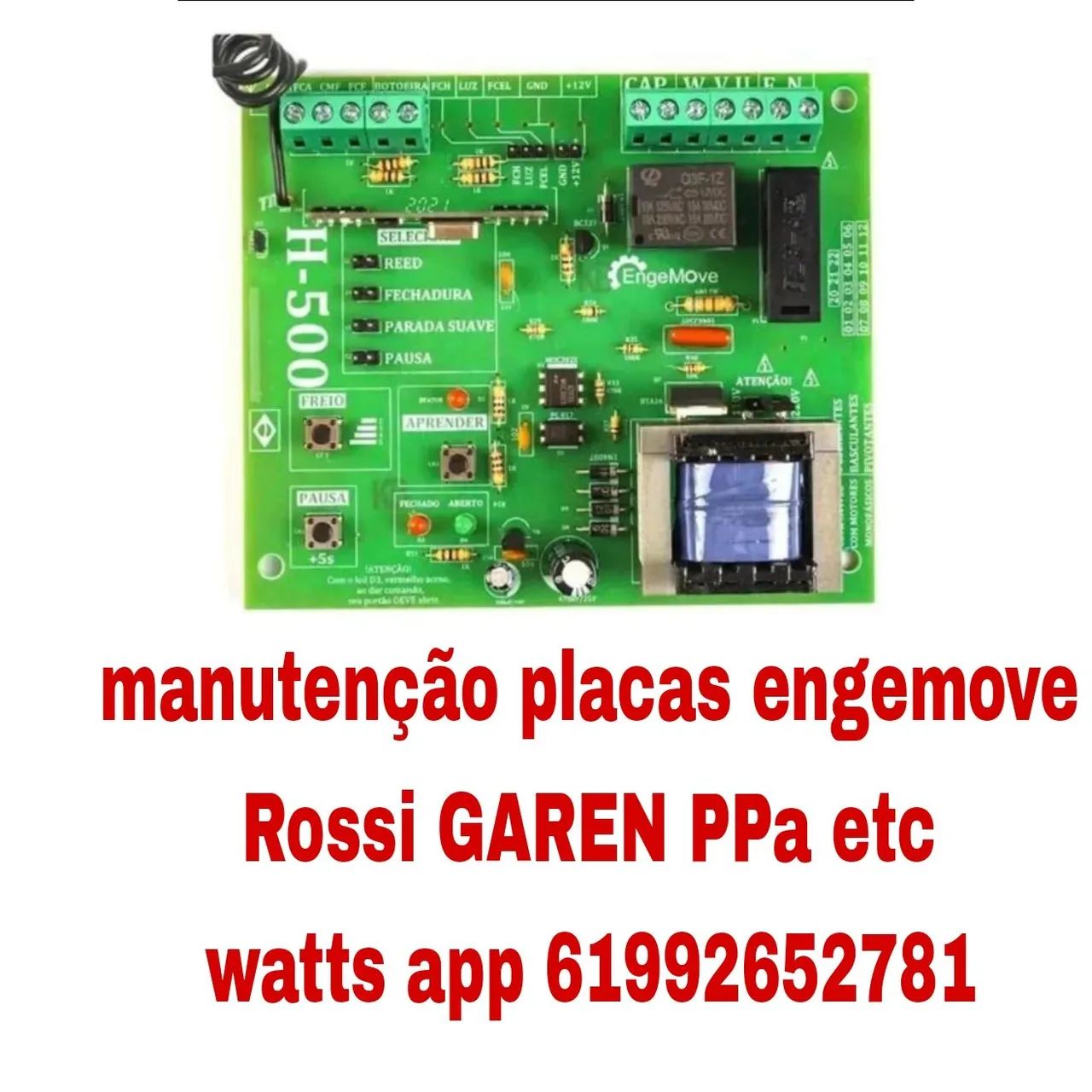 Central placa para motores Rossi nkxh30fs ..... - Foto 5