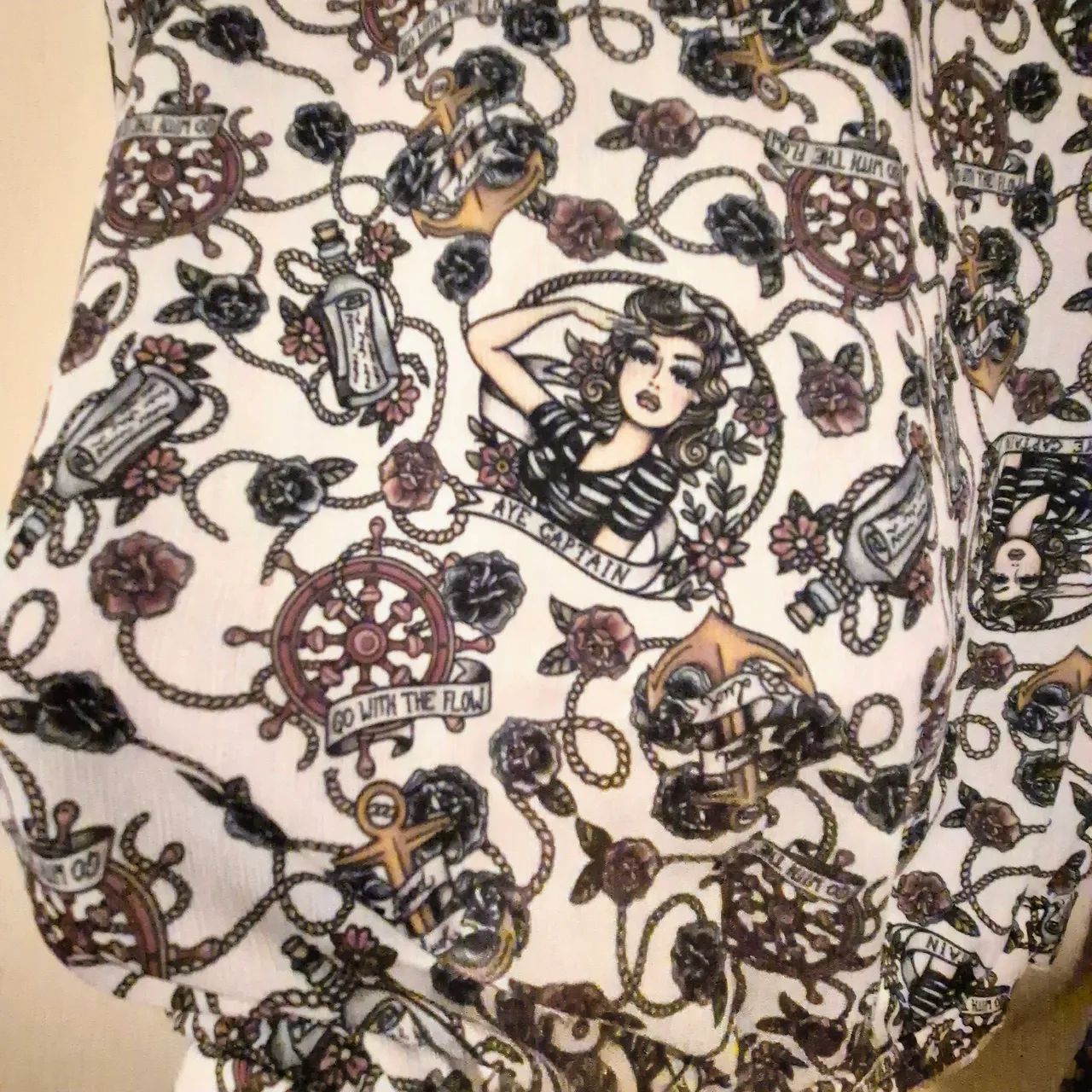 Body estampado em crepe G - Foto 5