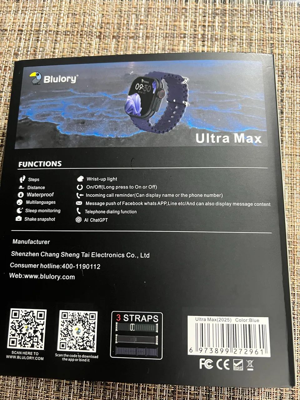 Relógio Ultra Max BLULORY - Foto 2