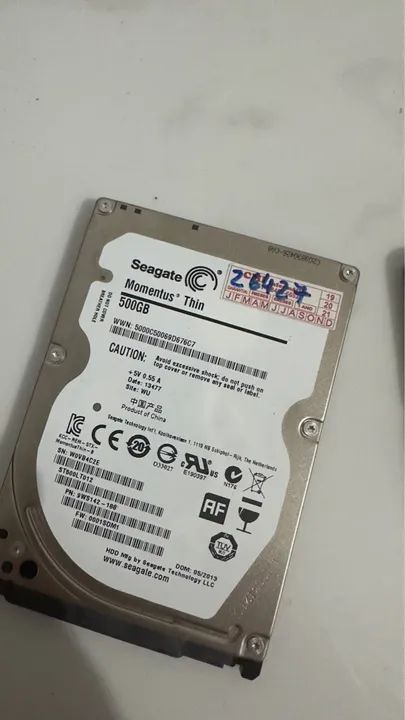 HDs 2.5'' SATA - 500GB - Usados - Foto 3