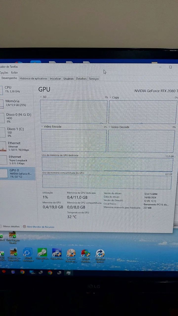 Placa de Vídeo GeForce RTX 11GB Msi - Foto 5