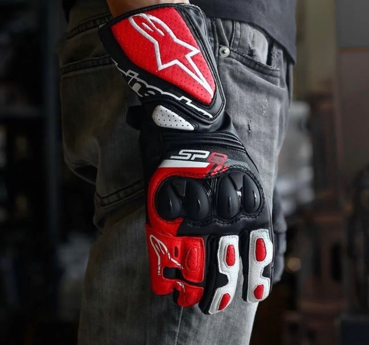 Luva ALPINESTARS SP8 V3 - Foto 5
