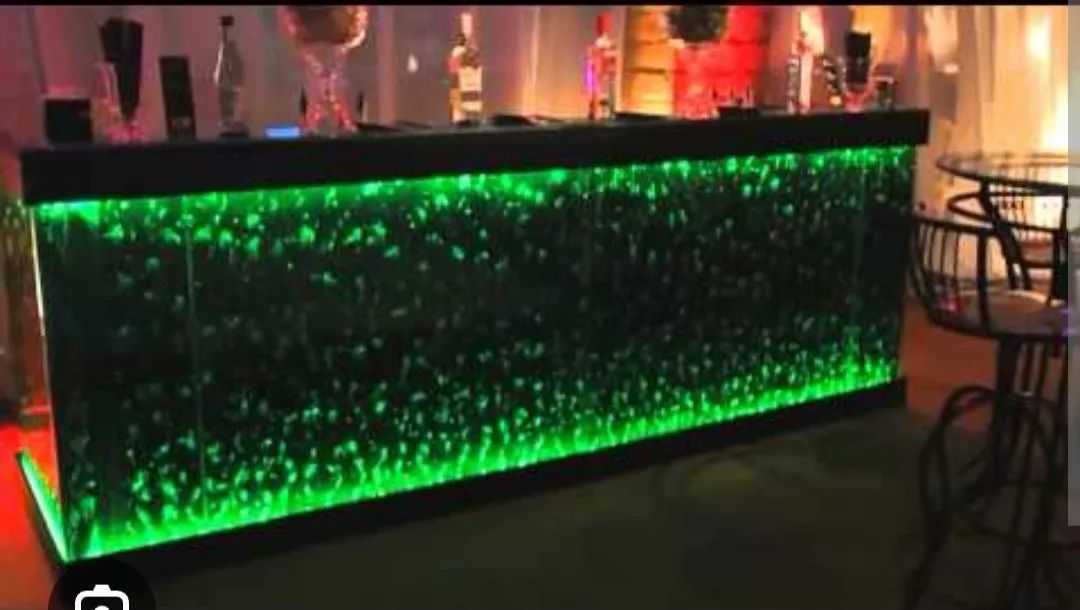 Balcao Bar Bartender Eventos Bolhas Led  - Foto 2