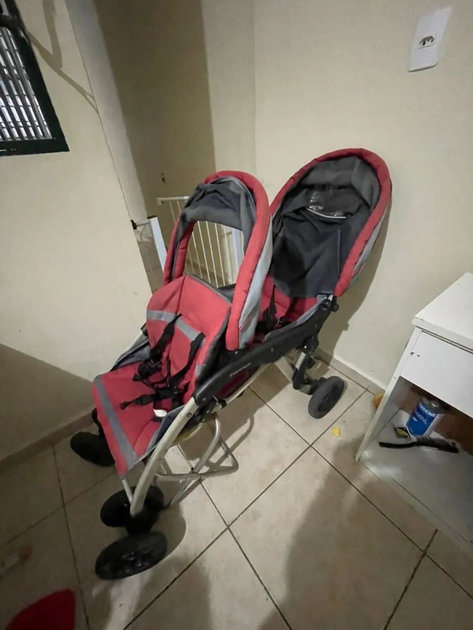 Carrinho de bebe Gemeos - Foto 3