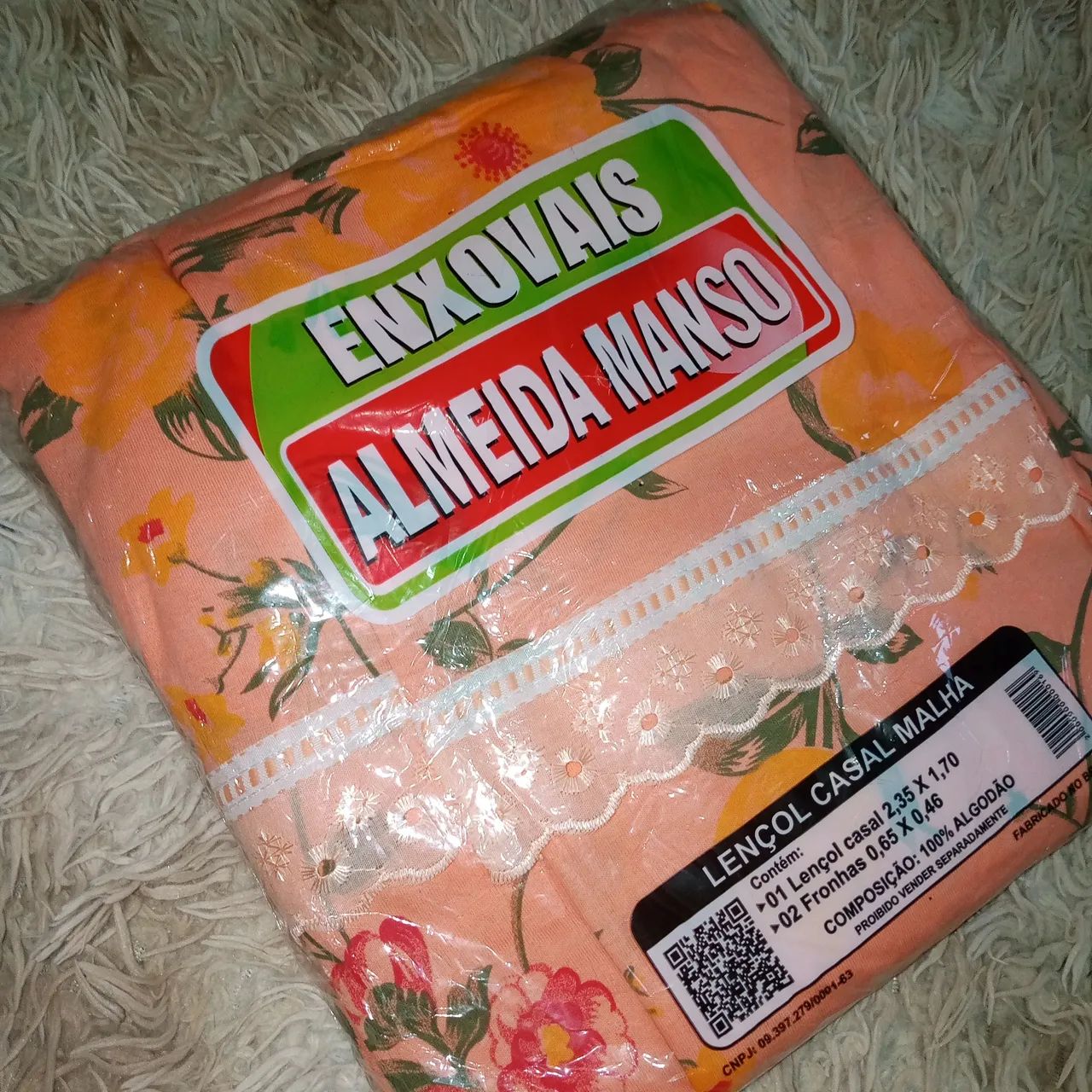 Lençóis de casal normal  - Foto 4