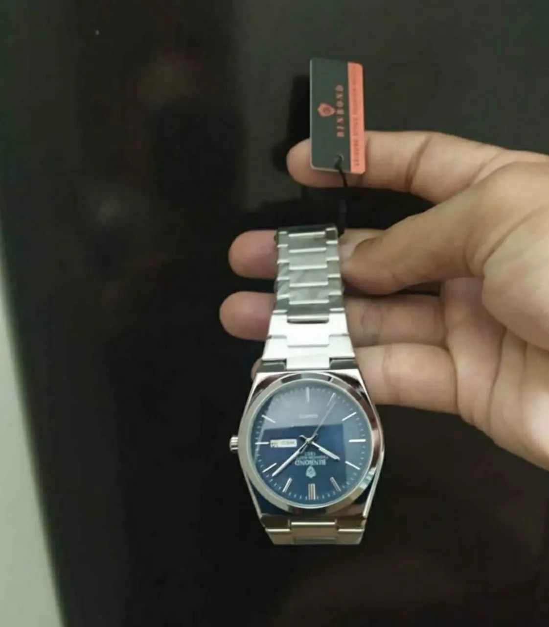 Relógio Binbond Luxury Relógio com Calendário A Prova D'água 