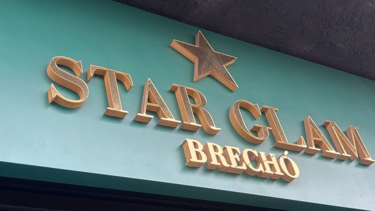 Placa de Brechó com Letras Espelhadas - Foto 2