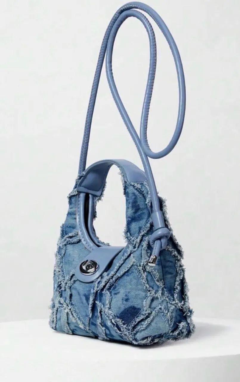 Mini bolsa boho jeans 
