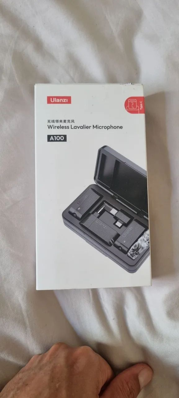 Microfone de Lapela Ulanzi A100
