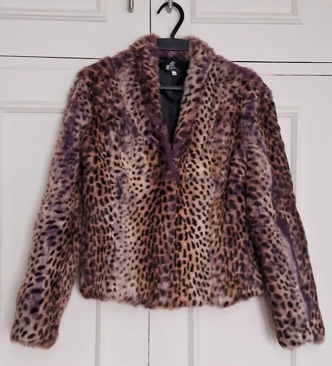 Casaco de pele fashion 