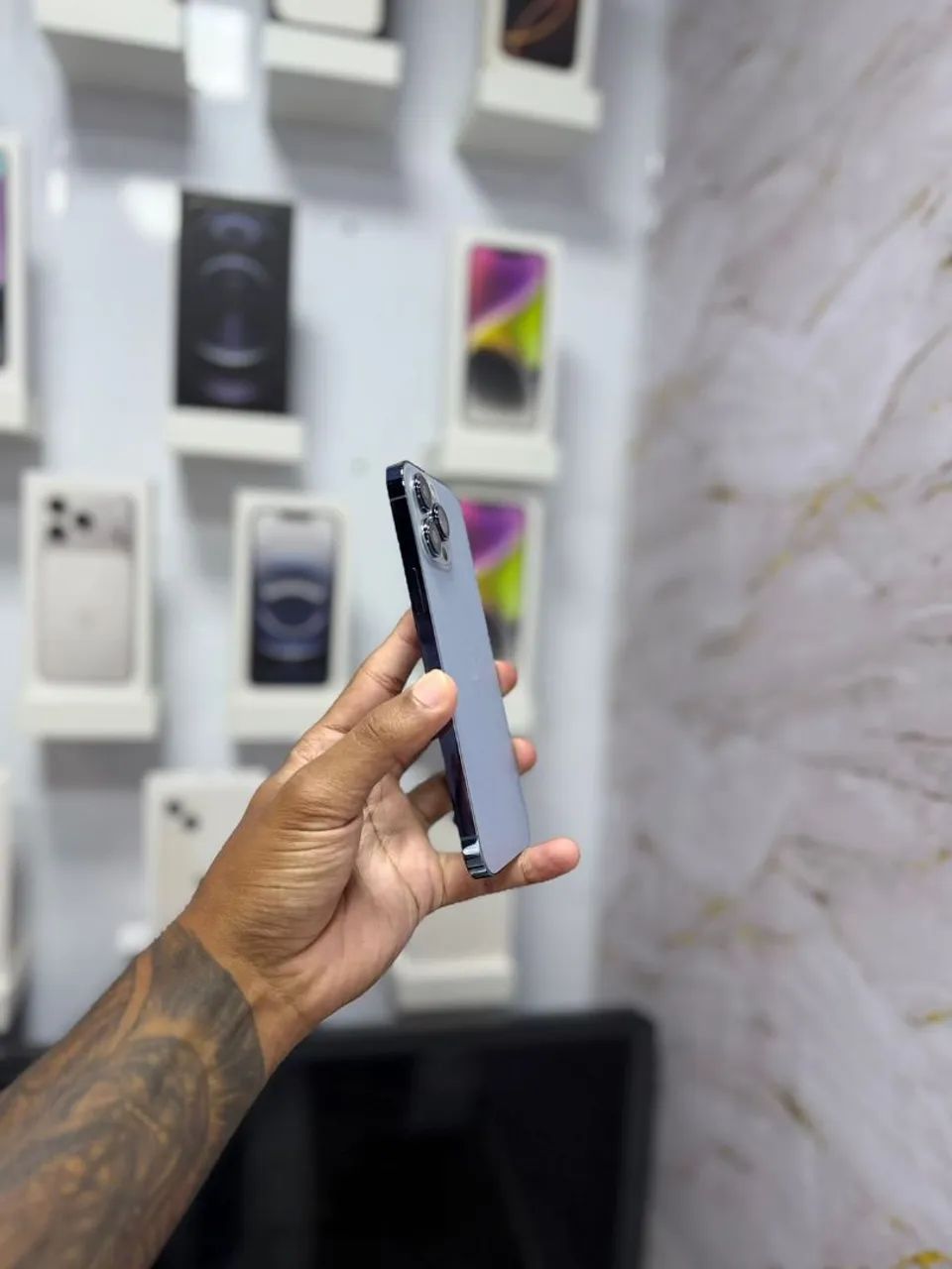 IPHONE 13 PRO MAX 256GB<br>R$ 2.999,00 AZUL - Foto 3