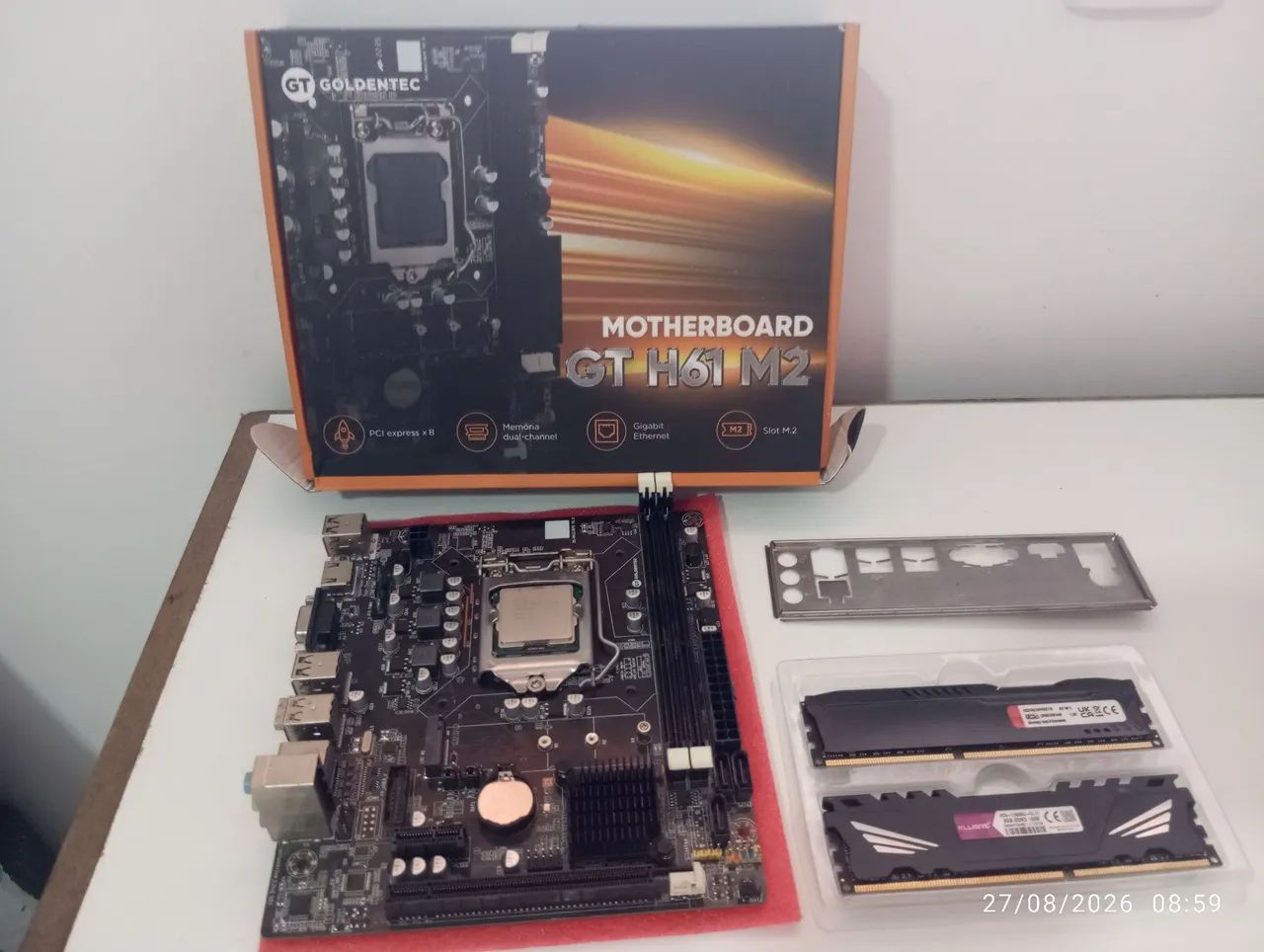 Kit placa mãe 