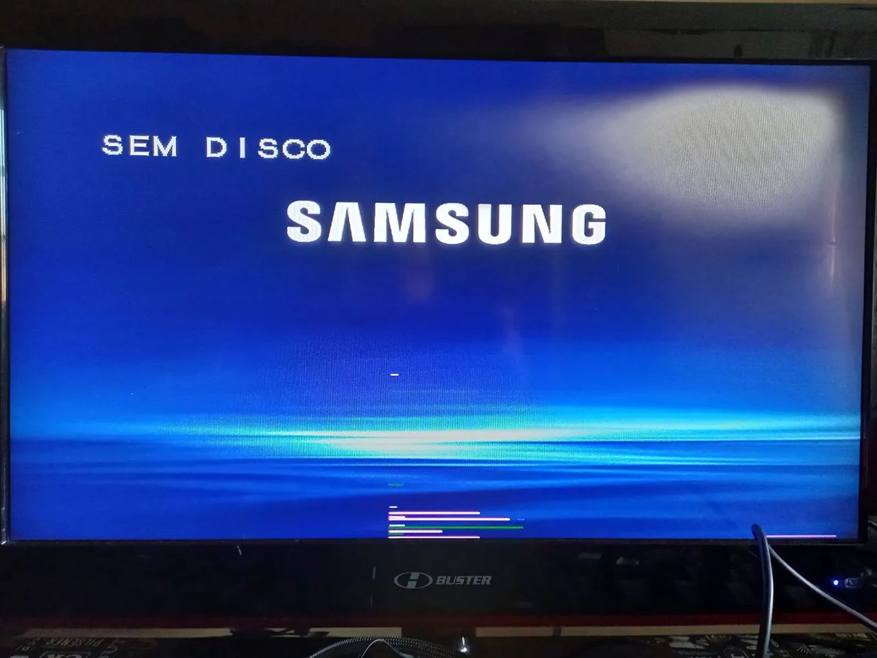 Samsung home cinema system não funciona