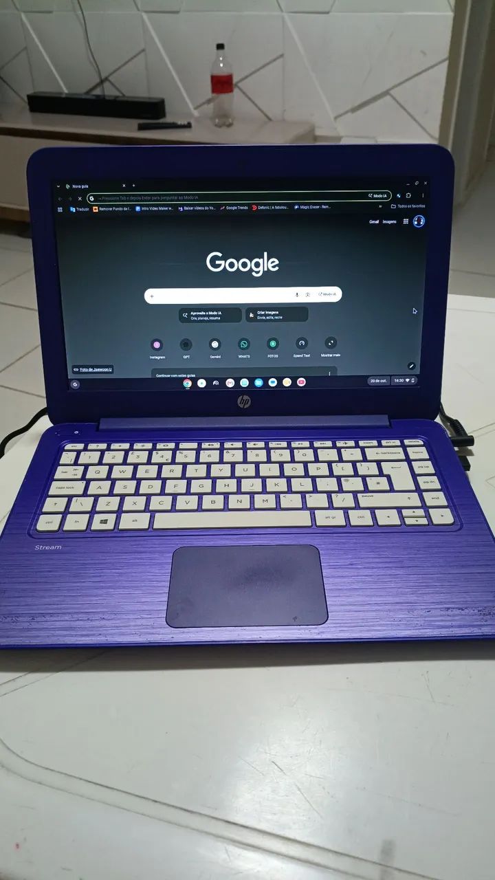 Notebook Hp Roxo