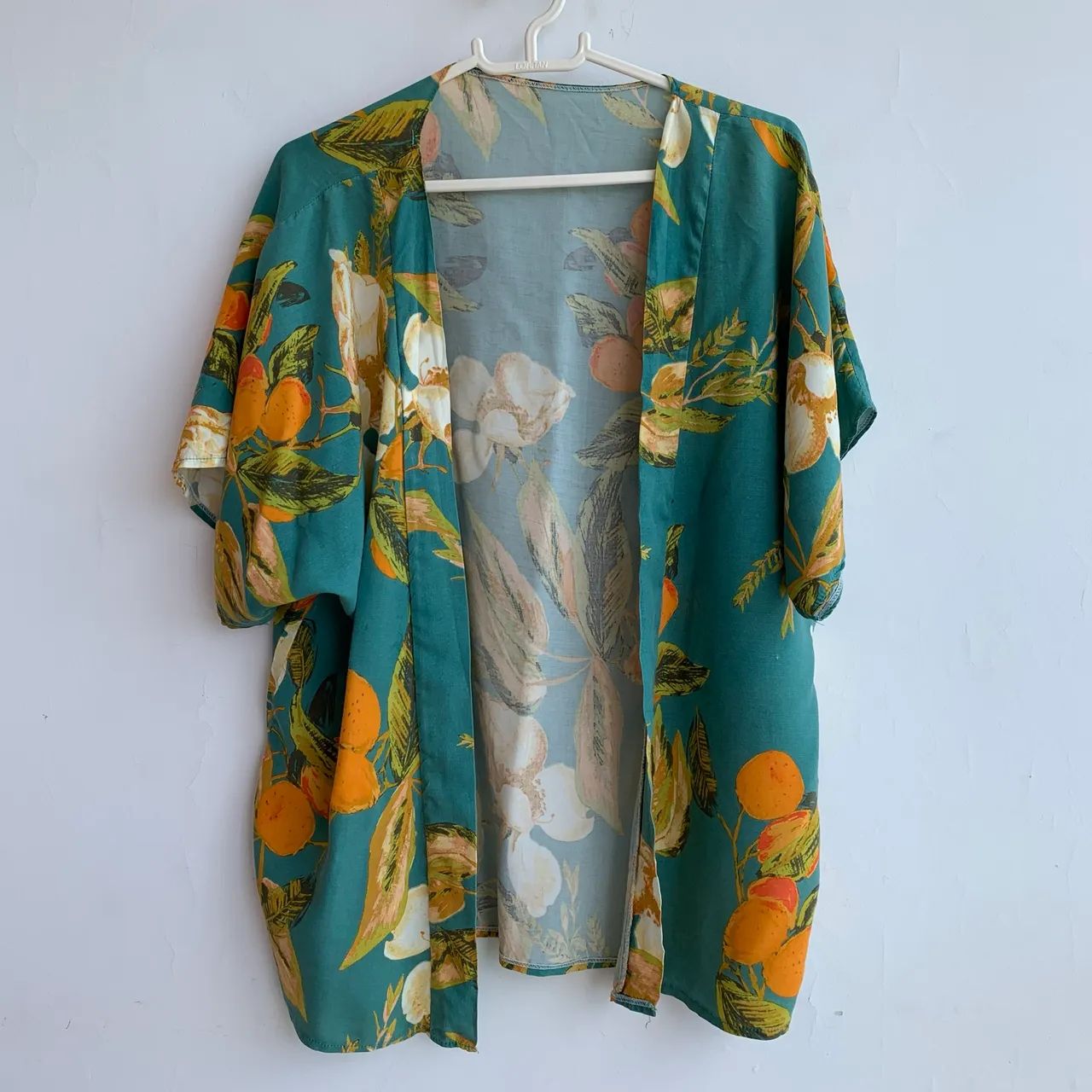 Kimono Flores Viscose P - Foto 2