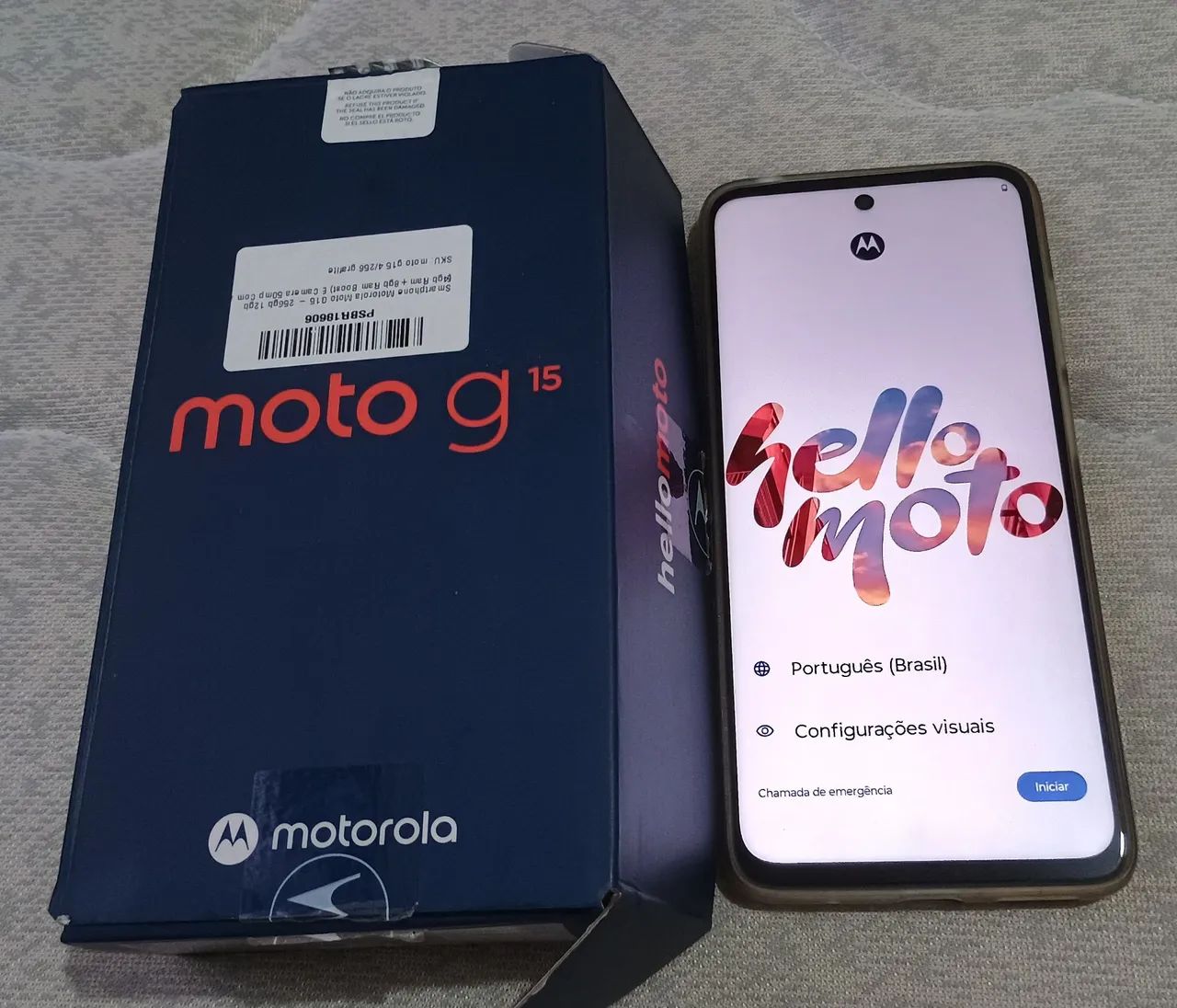 Motorola G15 com 256gb